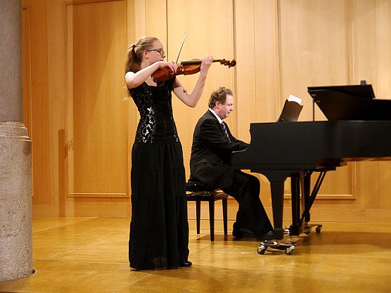 Violinenkonzert mit Klavier (Foto: J&uuml;rgen Kieper)