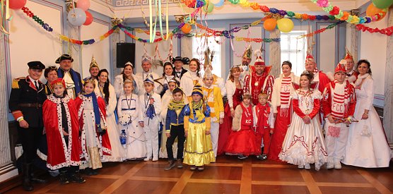 Tollit&auml;ten beim B&uuml;rgermeisterempfang (Foto: Karl-Heinz Herrmann)