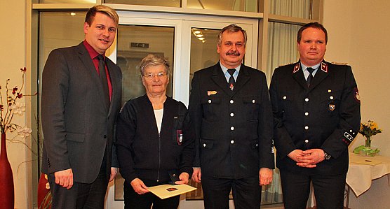 Jahreshauptversammlung bei der FFW Bad Frankenhausen (Foto: Karl-Heinz Herrmann)
