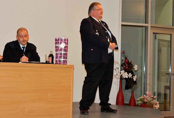 Jahreshauptversammlung bei der FFW Bad Frankenhausen (Foto: Karl-Heinz Herrmann)