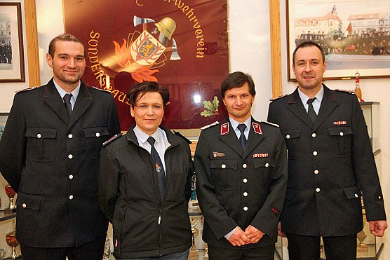 Neuer Vorstand im Kreisfeuerwehrverband Sondershausen. (Foto: G&uuml;nter Herting)
