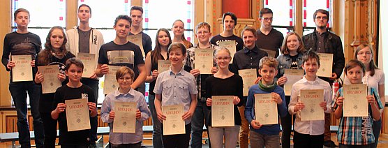 Matheasse ausgezeichnet (Foto: Karl-Heinz Herrmann) Matheasse ausgezeichnet (Foto: Karl-Heinz Herrmann)