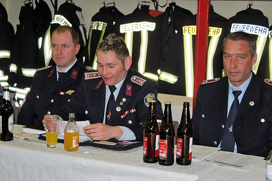 Jahreshauptversammlung bei der FFW Berka (Foto: Karl-Heinz Herrmann)