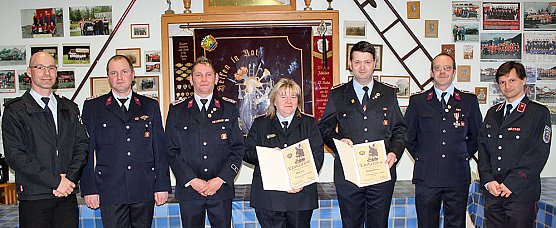 Jahreshauptversammlung bei der FFW Berka (Foto: Karl-Heinz Herrmann)