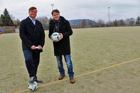  Die Bagger r&uuml;cken aber  noch nicht gleich an (Foto: Karl-Heinz Herrmann)