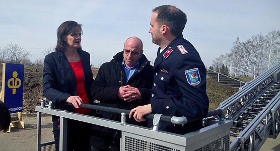 Bauland von oben besichtigt (Foto: Privat)