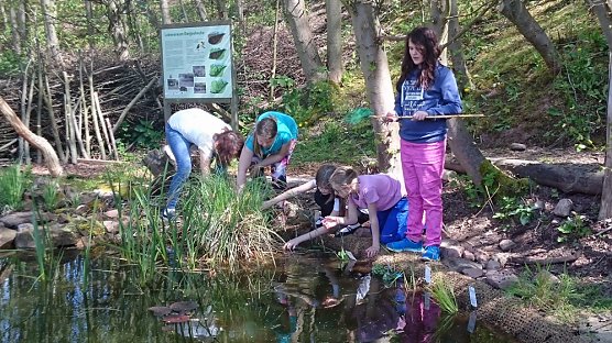 Hallo Naturfreunde! (Foto: Stadtjugendring Sondershausen)