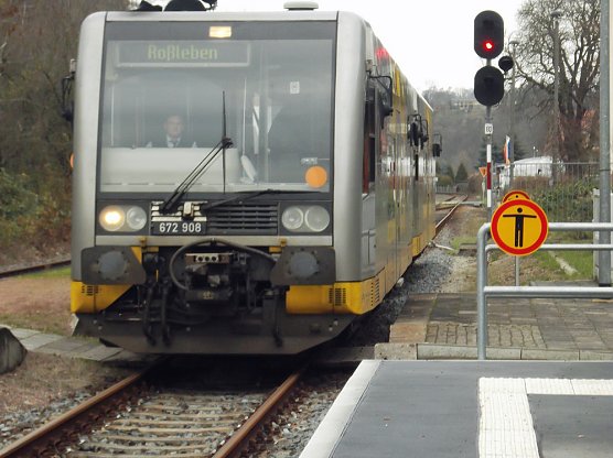 Bald eine durchgehende Bahnverbindung? (Foto: IG Unstrutbahn)