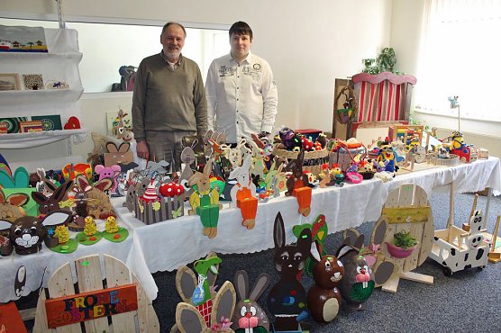 Gelungener Osterbasar beim CSC (Foto: Karl-Heinz Herrmann)