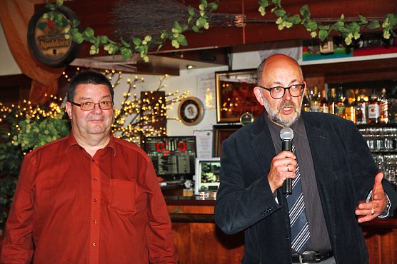 Vortrag der Kripo bei Alterskameraden (Foto: Günter Herting) Vortrag der Kripo bei Alterskameraden (Foto: Günter Herting)