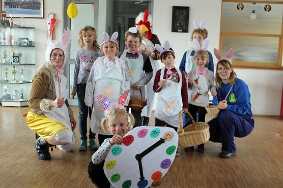 Osterhase war schon da (Foto: Karl-Heinz Herrmann)