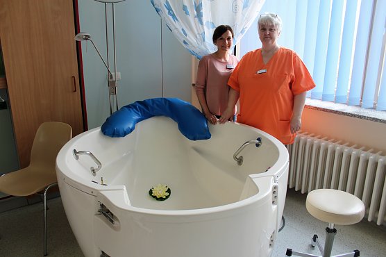 Andrang in der Geburtsklinik (Foto: Karl-Heinz Herrmann)