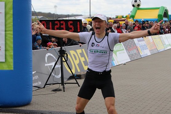 Ulrich Konschak - Sieger auf der 21-Kilometer-Distanz (Foto: Uwe Tittel)