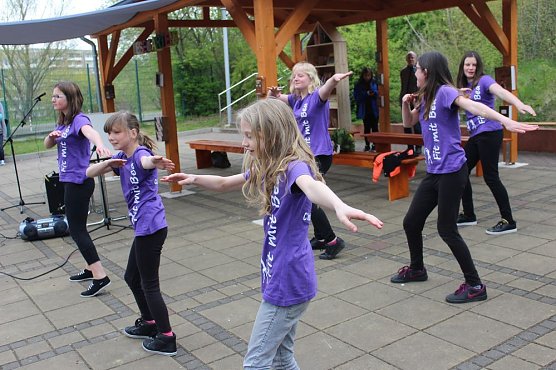 Lesegarten in der &Ouml;stertalschule er&ouml;ffnet (Foto: Karl-Heinz Herrmann)