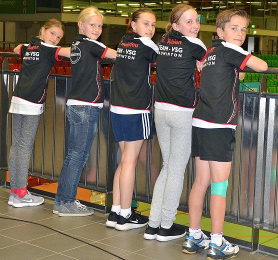Zweiter Platz des TEAM VSG beim Babolat U11 Cup M&uuml;lheim (Foto: Andreas Reich)