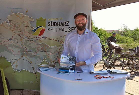 Lohnenswerte Radtour auf dem Unstrut-Werra-Radweg (Foto: Tourismusverband Südharz-Kyffhäuser) Lohnenswerte Radtour auf dem Unstrut-Werra-Radweg (Foto: Tourismusverband Südharz-Kyffhäuser)