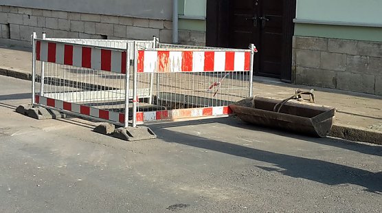 Gasleck in Sondershausen (Foto: Karl-Heinz Herrmann)