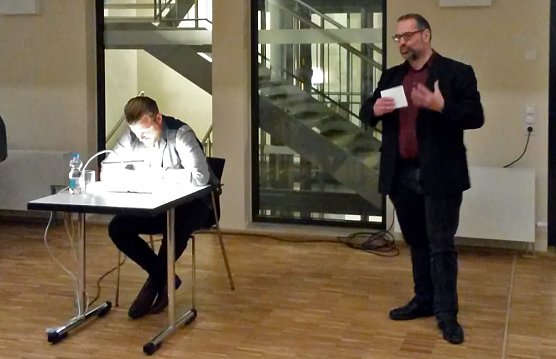 Buchlesung "Heimaterde" (Foto: Privat)