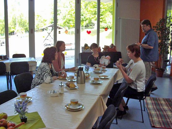 Mit Bürgermeisterin gefrühstückt (Foto: Freizeitzentrum Artern) Mit Bürgermeisterin gefrühstückt (Foto: Freizeitzentrum Artern)