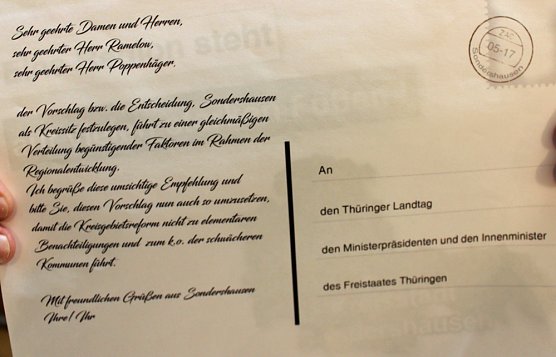 Tausendfaches Ja f&uuml;r Sondershausen (Foto: Karl-Heinz Herrmann)