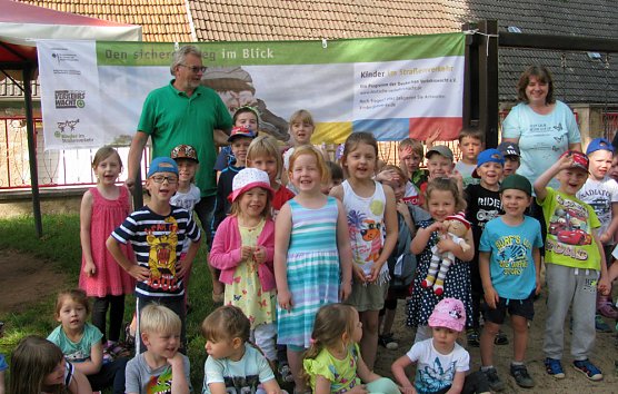 Verkehrssicherheitstag der Kita Magdalenenstrasse Artern (Foto: Bernd M&uuml;ller)