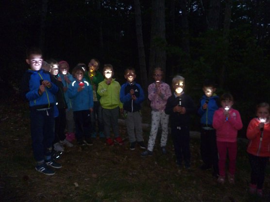 Gruseliges Auf Wiedersehen f&uuml;r die Vorschulkinder der Kindervilla (Foto: Kindervilla)