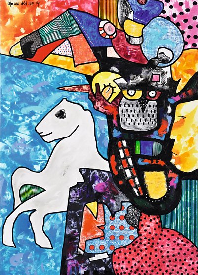 Malen wie Otmar Alt (Foto: Stadt Sondershausen)