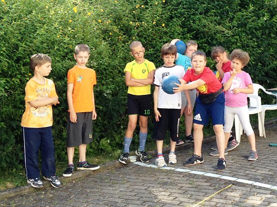 Sportlichstes M&auml;dchen und st&auml;rkster Junge (Foto: F&ouml;rderzentrum)