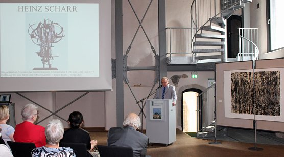Ausstellung von Heinz Scharr er&ouml;ffnet (Foto: Karl-Heinz Herrmann)