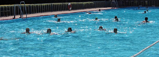 Gut geschwommen - Ziel nicht geknackt (Foto: Karl-Heinz Herrmann) Gut geschwommen - Ziel nicht geknackt (Foto: Karl-Heinz Herrmann)