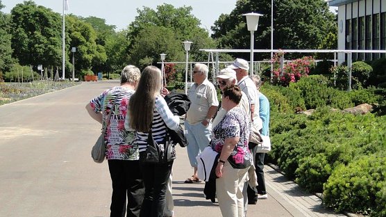 Ausflug des Blinden- und Sehbehindertenverbands zur ega (Foto: W. Rasch)