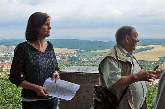 Waldbegehung am Possen im unterschiedlicher Resonanz (Foto: Karl-Heinz Herrmann)