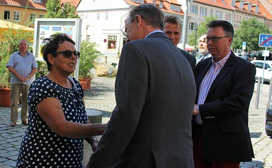 Panzermarsch zum Thema gemacht (Foto: Karl-Heinz Herrmann)