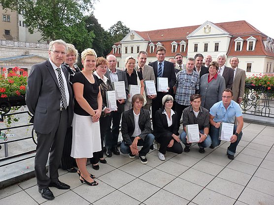 Auszeichnung für Ausbildungsbetriebe (Foto: Karl-Heinz Herrmann) Auszeichnung für Ausbildungsbetriebe (Foto: Karl-Heinz Herrmann)