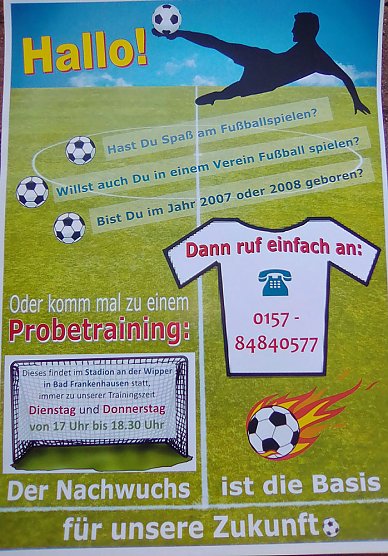 Nicht vergessen! (Foto: Privat)