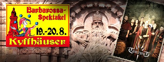 Kaiser, Gaukler und rote Bärte (Foto: Kur-u. Tourismusverband Bad Frankenhausen, Heiko Kolbe) Kaiser, Gaukler und rote Bärte (Foto: Kur-u. Tourismusverband Bad Frankenhausen, Heiko Kolbe)