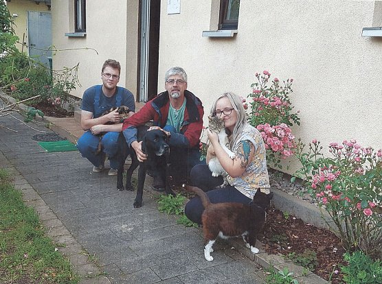 Nubi sammelt Spenden (Foto: Privat) Nubi sammelt Spenden (Foto: Privat)