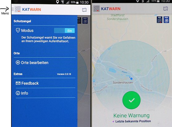 Tipps und Tricks zum neuen Warnsystem KATWARN (Foto: Karl-Heinz Herrmann) Tipps und Tricks zum neuen Warnsystem KATWARN (Foto: Karl-Heinz Herrmann)