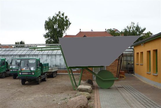 Gr&ouml;&szlig;te Schubkarre der Welt (Foto: Steffen B&auml;tzoldt)