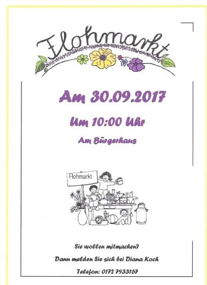 Tr&ouml;delmarkt und Flohmarkt (Foto: Stadtmarketing Bad Frankenhausen)