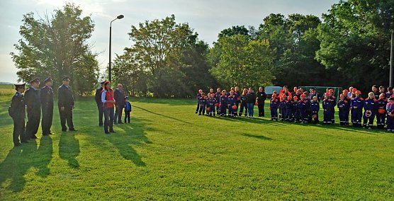 Kreisausscheid der jungen Feuerwehrleute (Foto: S. Hendrich)