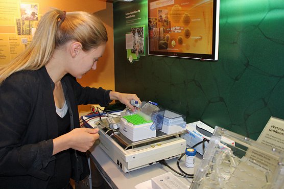 Biotechnologie zum Erleben (Foto: Karl-Heinz Herrmann)