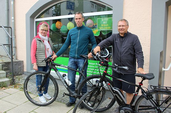Thema Radwege-Neubau und Radtourismus (Foto: Karl-Heinz Herrmann) Thema Radwege-Neubau und Radtourismus (Foto: Karl-Heinz Herrmann)