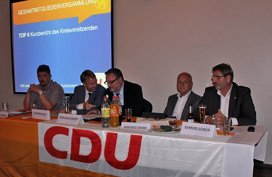 Weiteres aus dem Kreisparteitag der CDU Kyffhäuserkreis (Foto: Karl-Heinz Herrmann) Weiteres aus dem Kreisparteitag der CDU Kyffhäuserkreis (Foto: Karl-Heinz Herrmann)
