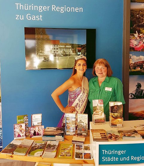 Auf der Landesgartenschau (Foto: Stadtmarketing Bad Frankenhausen)