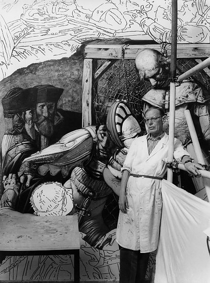 30. Jubil&auml;um der Fertigstellung des Panorama-Gem&auml;ldes (Foto: Panorama Museum Bad Frankenhausen)