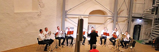 Posaunenchor Sondershausen mal anders (Foto: Karl-Heinz Herrmann)