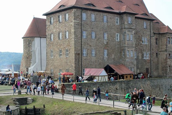 Wasserburg  Heldrungen ein Besuchermagnet (Foto: Karl-Heinz Herrmann)