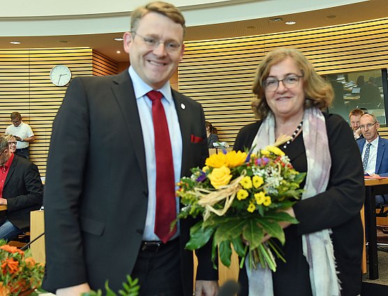 Neue Vizepr&auml;sidentin gew&auml;hlt (Foto: Th&uuml;ringer Landtag)
