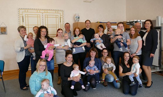 Babytreffen im Landratsamt Kyffh&auml;userkreis (Foto: lLandratsamt Kyffh&auml;userkreis)